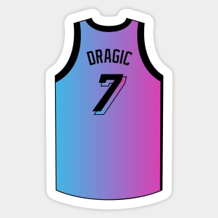 Goran Dragic Miami Jersey Qiangy Sticker